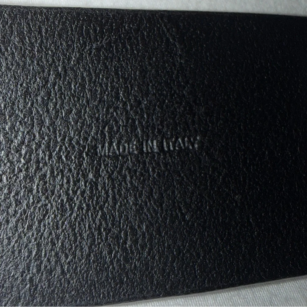 J & M DAVIDSON LEATHER BELT